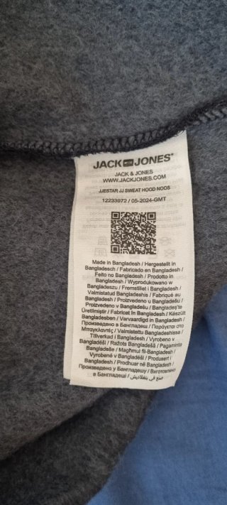 Felpa Jack & Jones Uomo blu scuro