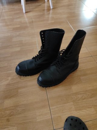 Botas altas negras
