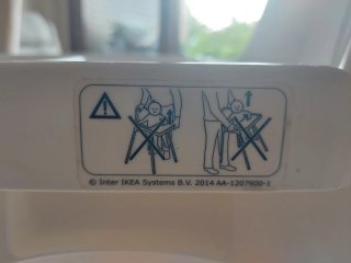 2 Tronas Bebé Ikea