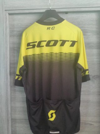 Maillot Ciclismo Scott RC Amarillo/Negro