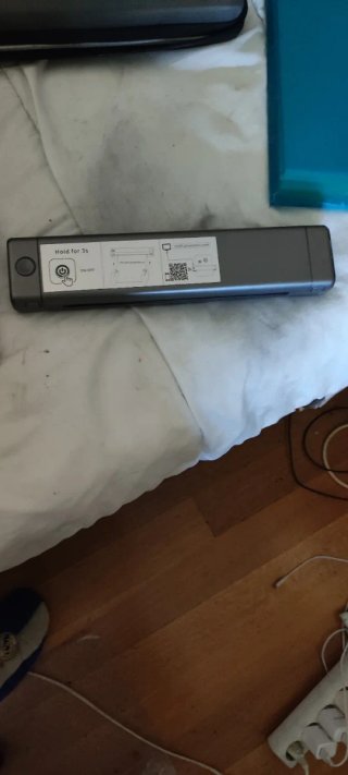 Máquina Tatuar con 2 baterías tinta e impresora