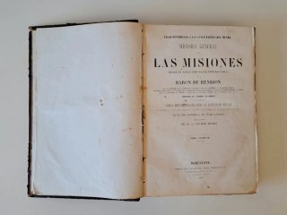 Historia General de las Misiones (4 Tomos)