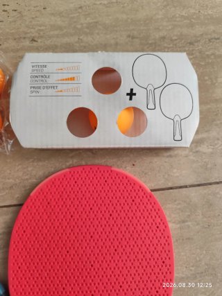 Palas Ping Pong + 9 Pelotas