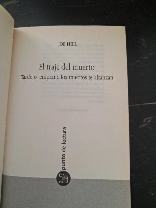 El traje del muerto