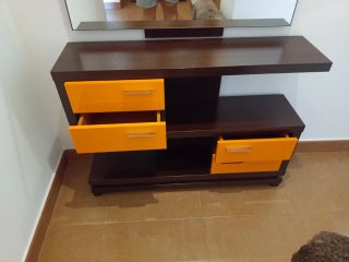 OFERTA!!!Recibidor con espejo y cajones