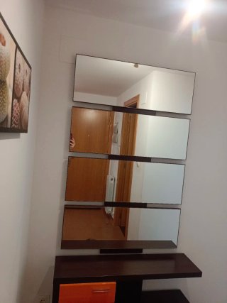 OFERTA!!!Recibidor con espejo y cajones