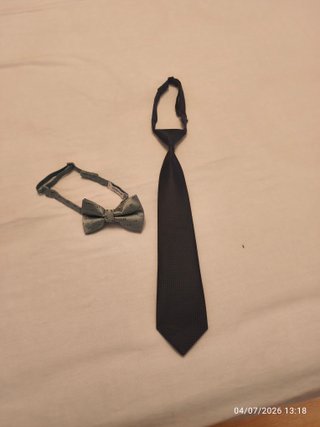 Pajarita y corbata Talla 6-9