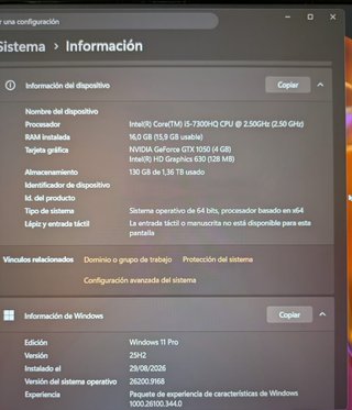 Portátil gaming Lenovo Legion Y520 rojo