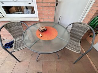 Mesa y 2 Sillas Terraza