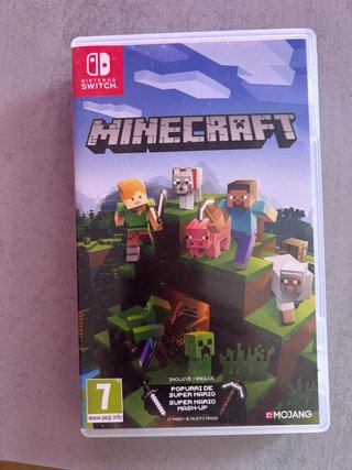Pack 4 Juegos Nintendo Switch: Minecraft, Mario Pa