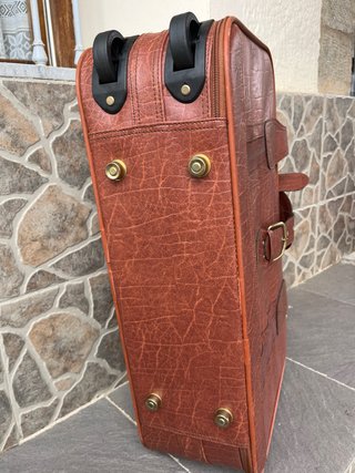 Maleta vintage Welsen marrón