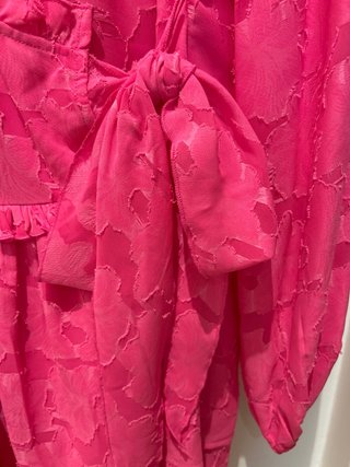 Vestido ASOS DESIGN fiesta cóctel rosa