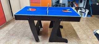 Mesa Multijuegos 2 en 1: Billar y Ping Pong