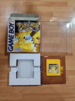 Pokemon amarillo pal esp game boy