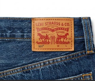 Pantalón corto/Shorts Levi's azules T. 38