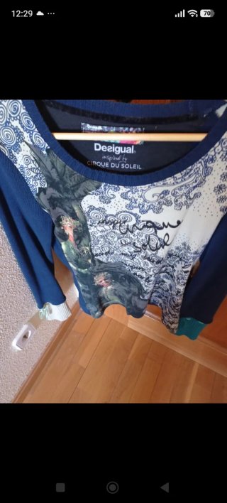 Jersey Desigual Multicolor Azul (Cirque du soleil)