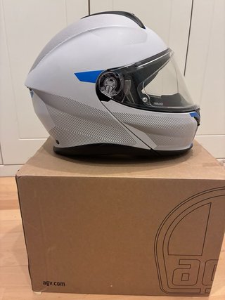 Casco AGV Tourmodular Talla L Gris/Azul