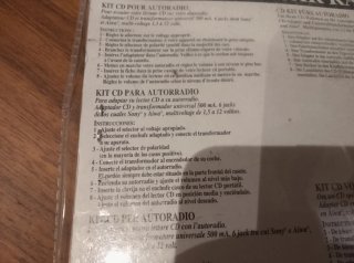 Kit CD para Autoradio T'n'B