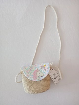Bolso niña unicornio lentejuelas