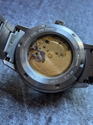 Reloj Citizen Super Titanium Automático NJ2180-89A