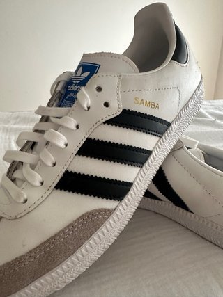 Adidas Samba Blancas y Negras