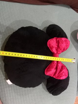 Cojín Disney Minnie Mouse Negro y Rosa