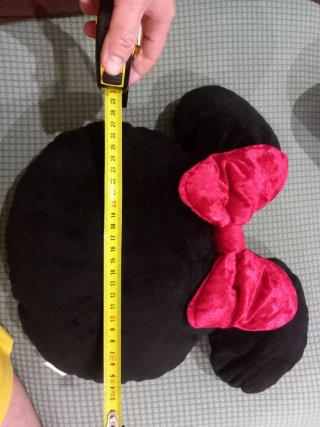 Cojín Disney Minnie Mouse Negro y Rosa