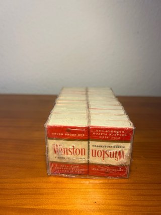 Lotto di 20 scatole vintage Winston