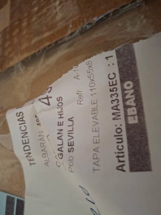 Tapa de mesa de madera