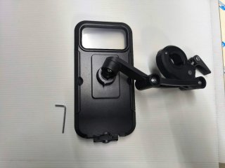 Soporte móvil moto con llave Allen y estanco