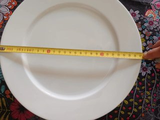 Lote 8 Platos Ikea 365+ Blancos