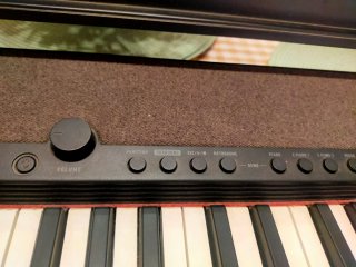 Teclado Casio Portátil negro