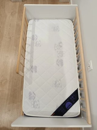 Cama Montessori 70x140 + colchón viscoelástico