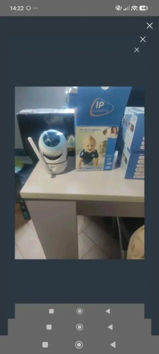 Cámara IP Vigilancia Bebés Mascotas