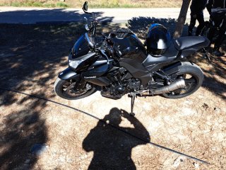 Kawasaki Z1000 Negra