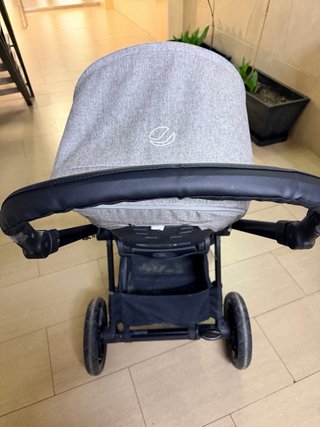 Carrito de bebé Jane gris