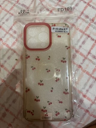 Custodia iPhone 15 Ultra 6.7 Cherry