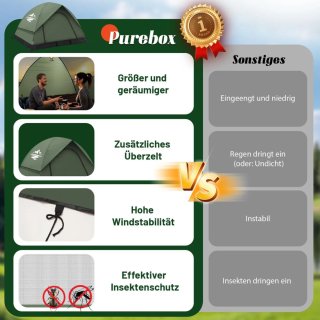 Tienda campaña ultraligera 2-3 personas
