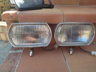 2 Faros Largo Alcance Lucas Coche