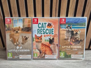 Nintendo Switch: Little Friends (2 juegos)