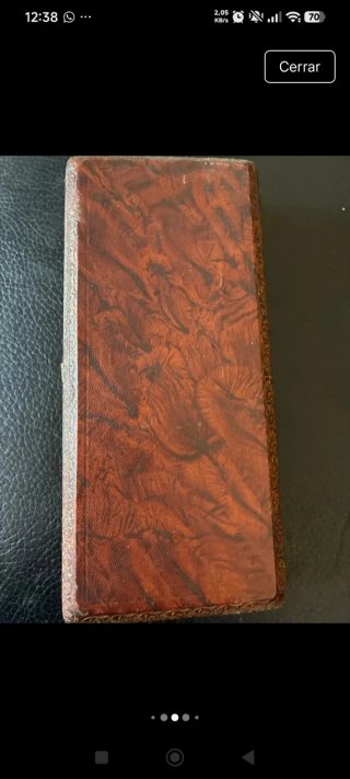 Estuche Sello y Abrecartas  francés Siglo XIX