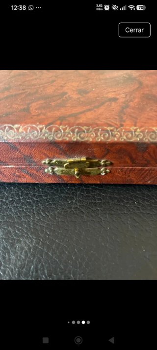 Estuche Sello y Abrecartas  francés Siglo XIX