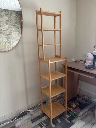 Estantería Escalera Bambú 5 Niveles