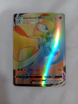 Carta Pokémon Gardevoir VMAX Arcoíris