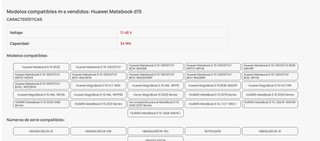 Batteria portatile Huawei MateBook D 15