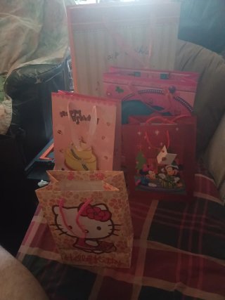 5 Bolsas de regalo de cumpleaños