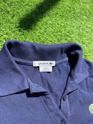 Polo Lacoste Mujer Azul Marino Talla S
