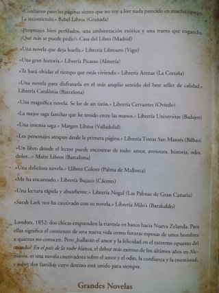 En el Pais de la Nube Blanca Sarah Lark Libro