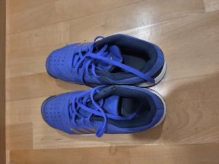 Zapatillas Adidas Azul/Dorado Talla 36