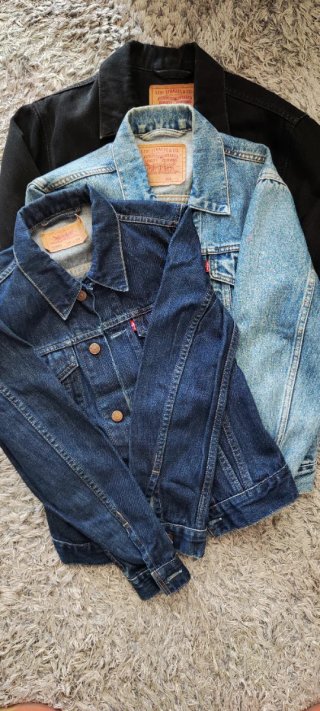 Cazadoras Vaqueras Levi's originales de los 90's